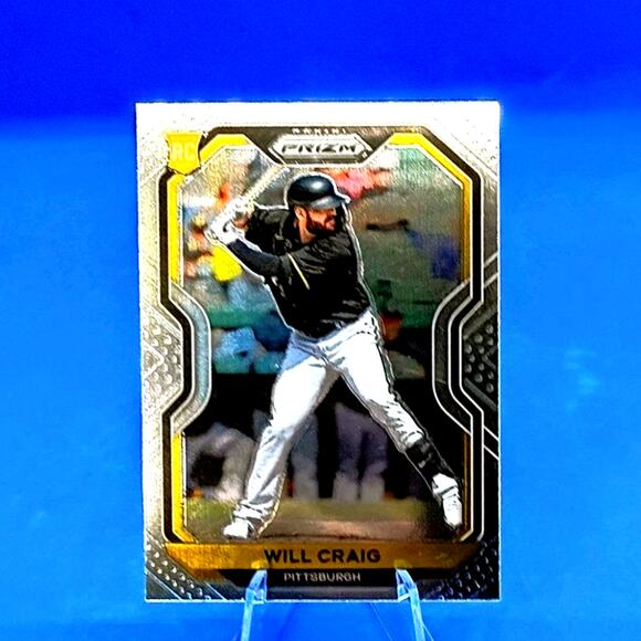 Will Craig RC #247 Panini Prizm 2021 Pittsburgh Pirates - Picture 4 of 8